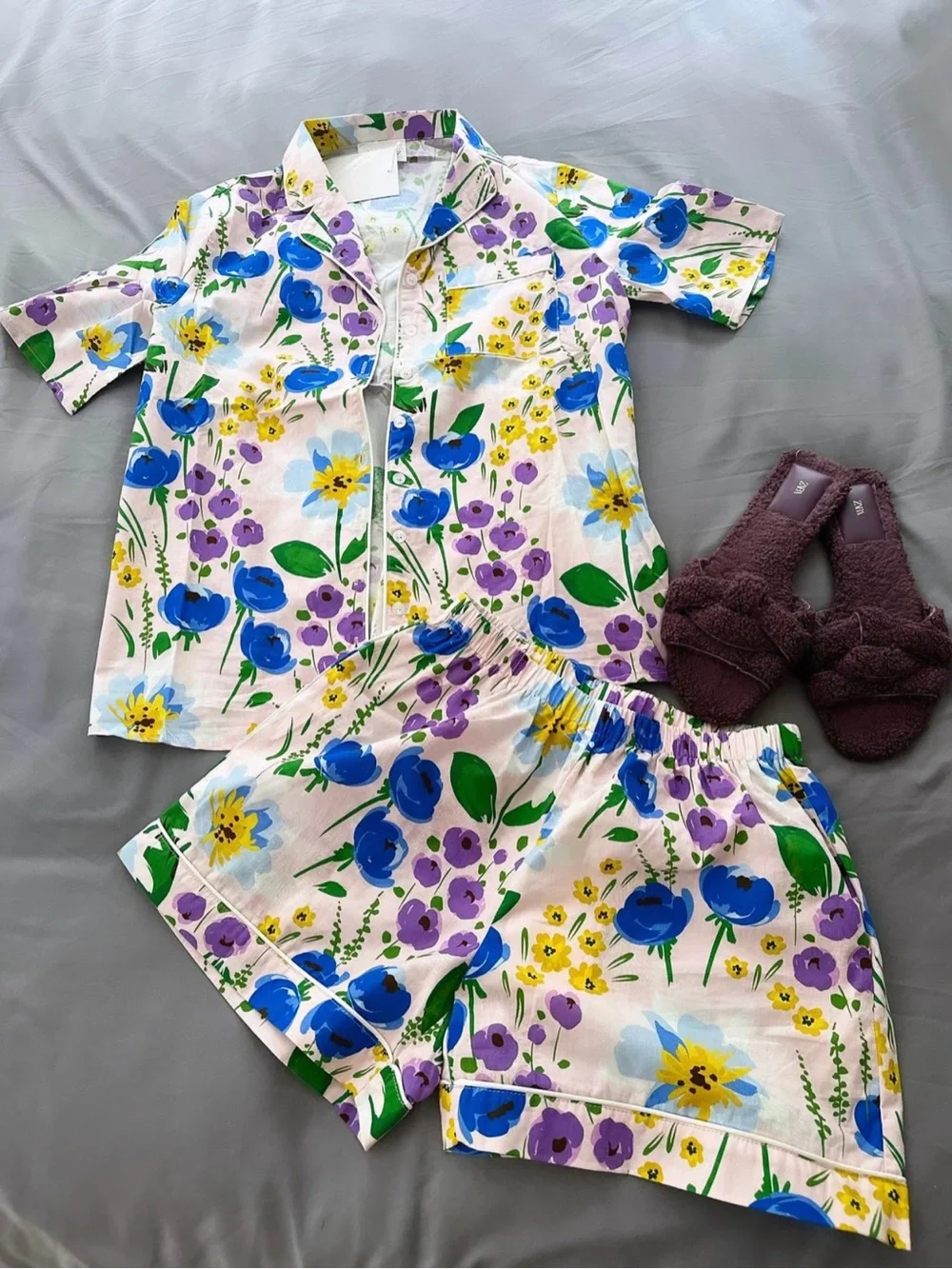 Floral Pastel Short Set
